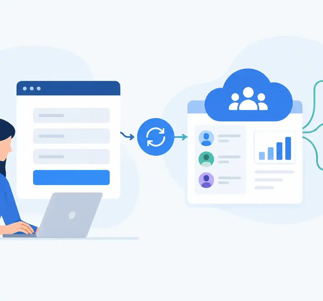 Cómo conectar formulario al CRM sin perder leads