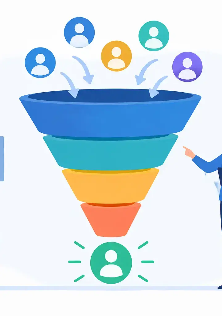 Guía embudo comercial para convertir leads en ventas